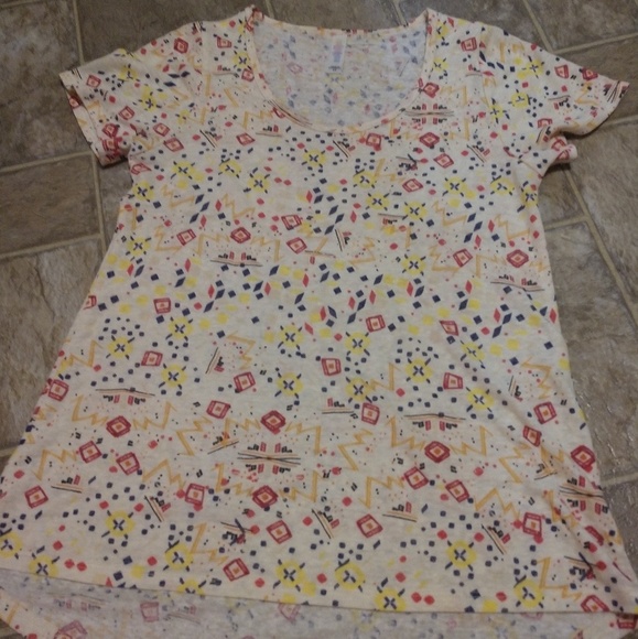 LuLaRoe Tops - Soft multicolored Lularoe Irma LuLaRoe Tops - Soft multicolored Lularoe Irma